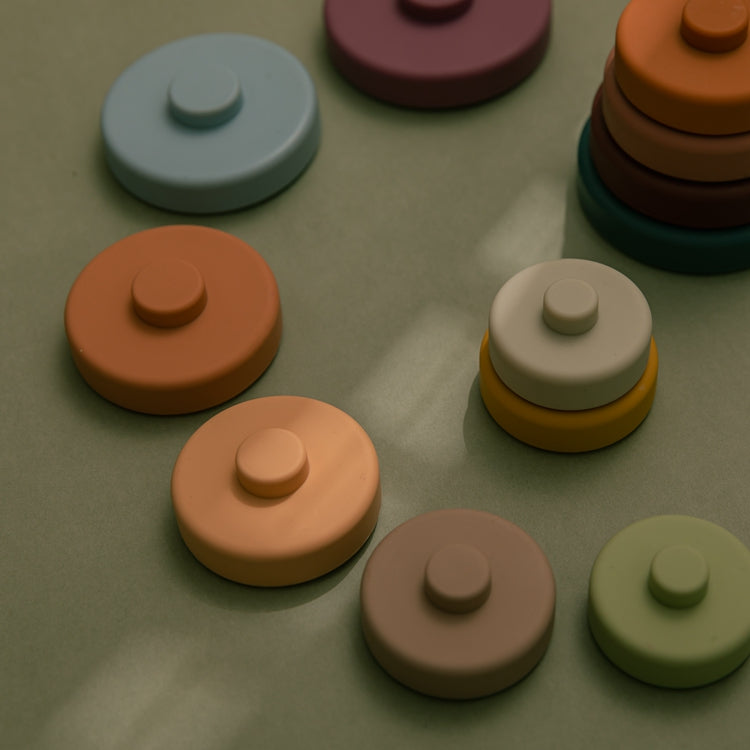 Silicone Stacking Tower (Rustic)