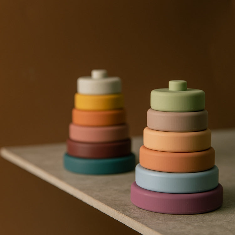 Silicone Stacking Tower (Rustic)
